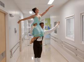 Casal de bailarinos do Spazio Danza